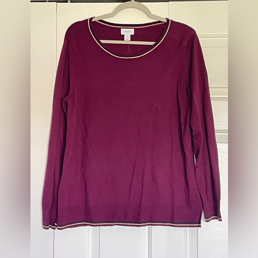 Women’s Old Navy Sweater. Purple. Size XL. NWT